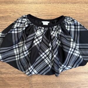 RALPH LAUREN Black White Plaid Bloomers 24M NWOT